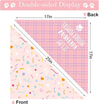 Happy Birthday Dog Bandanas, Double Sided Adjustable Birthday Party Pet Decorations 2 Pack Triangle Bibs Cat Scarf Set
