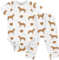 Baby Clothes Set Infant Bodysuits Pants Sets 0-24M For Boys Girls