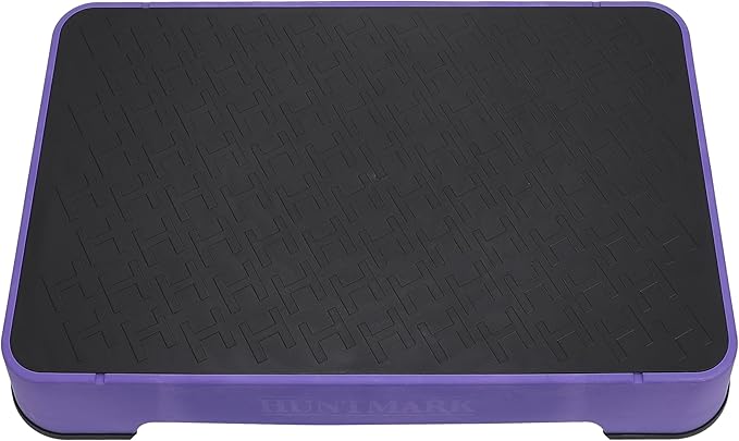 HUNTMARK Dog Training Place Board - Durable Hunting Dog Training Platform - Non-Skid Surface and Nonslip Feet - Stackable, Portable Agility Platform - Modern Puppy Trainer Equipment (Purple)