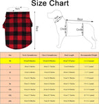 Tongcloud 3 Pack Plaid Puppy Cat & Dog Shirts for Extra Small Dogs & Cats - Birthday Party & Holiday Photos (Red, Blue & White, XX-Large)