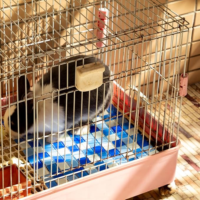 Mosaic Ice Mat for Hamsters, Rabbits and Small Pets, Summer Cooling Pad, Temperature Reducing Pet Mat
