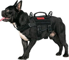 OneTigris Tactical Dog Harness,Puppy Harness with Handle, Military Vest for Small Dogs Outdoor Easy Control Training Walking