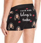 M YESCUSTOM Custom Boxers Briefs for Men Personalized Boxers with Face Mens Funny Underwear with Photo XS-5XL