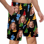 Custom Pajama Pants for Men, Personalized PJ Pants with Photos, Custom Mens Pajama Shorts, Gifts for Dad Husband