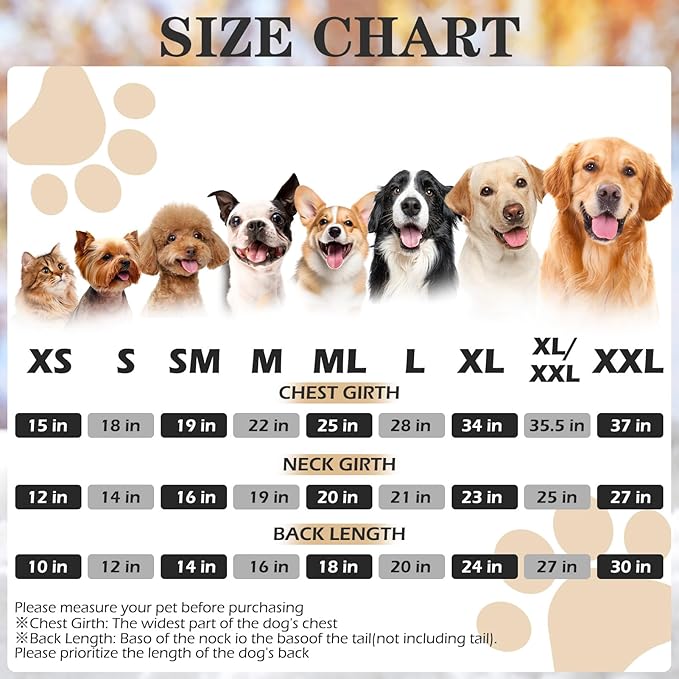 EXPAWLORER Fall Dog Hoodie-Soft and Warm Dog Sweaters, Pet Clothes Autumn Winter Coat Sweatshirt with Autumn Maple Leaf Theme Print for Puppy,Cat, Small Medium Large Dogs