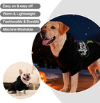 EXPAWLORER Dog Hoodie-Soft and Warm Dog Sweaters, Pet Clothes Autumn Winter Coat Sweatshirt with Halloween Theme Print for Puppy,Cat, Small Medium Large Dogs