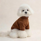 Custom Dog Hoodie, Personalized Sweatshirt with Photo Text Name Logo, Customized Hooded Sweater for Small Medium Large Dogs & Cats (Coffee, X-Large)