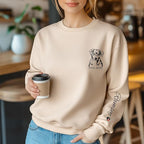 Custom Dog Mom Shirt Gifts for Women, Mother's Day Hoodie, Custom Shirt with Dog Picture for Women