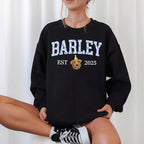 Custom Pet Sweatshirts with Photo and Name, Personalized Dog Sweatshirt, Gifts for Dog Mom, Dad