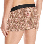 M YESCUSTOM Custom Boxers Briefs for Men Personalized Boxers with Face Mens Funny Underwear with Photo XS-5XL