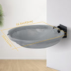 Wall Mounted Cat Hammock, Foldable Cat Bed with Breathable Fabric, Large, Holds Up to 30 lbs for Sleeping, Playing, Climbing and Lounging