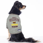 NFL Washington Commanders Dog T-Shirt Small. - Licensed Shirt for Pets Team Colored with Team Logos- Premium Stretchable Materials for The Comfort of Your Dog & Cat