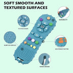 Natural Teething Rubber Chew Toys for Dogs - Stuffable Dog Toy for Extended Playtime - Chew & Fetch Toy for Puppies - for Small Puppies Tough Dog Toys for Aggressive Chewers Small Breed (Black)
