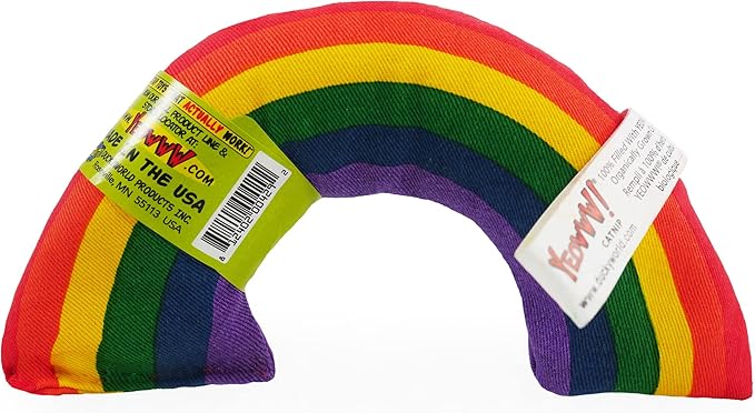 Yeowww! Catnip Toy, Rainbow