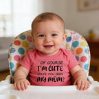 UNIFACO Unisex Baby Funny Saying Outfit Short and Long Sleeve Bodysuits Romper 0-18M
