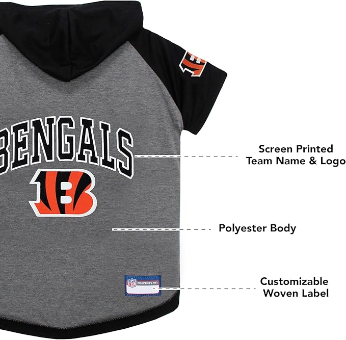 Cincinnati Bengals Hoodie Tee Shirt