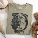 Personalized Dog Photo Shirt for Women and Men, Custom Dogs Face Shirt, Sweatshirt, Hoodie, Dogs Mom Shirts, Pet Photo Shirts, Dog Mom Gifts, Pet Owner Gifts Customized, Cat Mama Tshirt