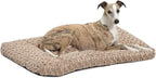 MidWest Homes for Pets Intermediate QuietTime Deluxe Mocha Ombré Swirl Plush Pet Bed, Machine Washable, Non-Skid Bottom, Soft Crate Mat for 36-inch Crates