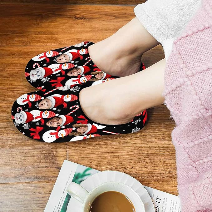 Artsadd Custom Pajamas for Women Men Family, Personalized Face Pjs Pajama Pants, Funny Pet Photo Loungewear Sleepwear Jammies
