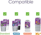 Litter Genie Eco Refills | Compostable Cat Litter Bags Jumbo 1-pack | Up to 4 Months of Supply in 1 Cartridge