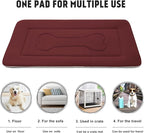 JoicyCo Medium Dog Bed Crate Mat 36 in Non-Slip Washable Soft Mattress Kennel Pads