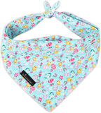ARING PET Easter Dog Bandanas, Green Chick Eggs Pet Bandana Scarf Triangle Bibs for Puppy Small Medium Large Boy Girl Dogs Cats-S