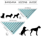 ARING PET St Patrick's Day Dog Bandana, Cute Green Grid Pink Clover Shamrocks Bow Pet Bandanas Scarf Triangle Bibs Handkerchief for Puppy Small Medium Large Boy Girl Dogs-S