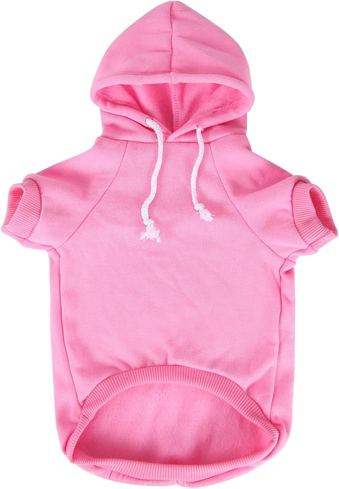 Blank Dog Sweatshirt Pet Hoodie for Large Dogs Doggie Clothes