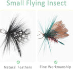 SONGWAY Cat Toy Wand Replacement - 10 Pieces Insect Butterfly Cat Toys, Cat Feather Toy Refills, Cat Teaser Wand Attachments, Interactive Cat Toys for Indoor Cats