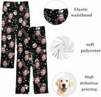 Custom Couple Pajama Pants Sock with Funny Face, Personalized PJ Anniversary Birthday Women Men Pants