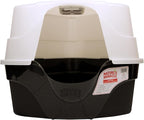Nature’s Miracle Hooded Corner Litter Box, With Odor Control Charcoal Filter (P-5915)