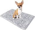 Dog Crate Mat (21" X 14"), Soft Dog Bed Mat with Cute Prints, Personalized Crate Pad, Anti-Slip Bottom, Machine Washable Kennel Pad