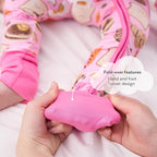 pureborn Baby Infant Boys Girls Sleeper Snug Fit Viscose from Bamboo Pajamas Zipper Pjs 0-24 Months