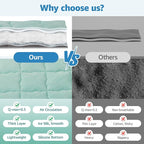 LOOBANI Dog Cooling Mat for Summer - Cooling Mat for Large Dogs with Anti-Slip Bottom, Durable Pet Cool Mat for Dogs, Cats, Indoor & Outdoor Use, Sofas, Bed, Kennels and Floor