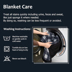 Kritter Planet Waterproof Bed Blanket, Washable Stain Proof Pad Bed Cover, Reversible Leakproof Furniture Protector, Liquid Pee Proof Blanket for Couch Sofa, 80x60 inch, Queen Size