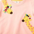 RETSUGO Toddler Baby Girls Sweatshirts Casual Pullover Crewneck Winter Long Sleeve Tops Shirts Clothes 3T-8T