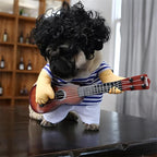 NACOCO Pet Guitar Costume Dog Costumes Cat Halloween Christmas Cosplay Party Funny Outfit Clothes (M)