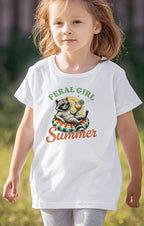 Kids Toddler Little Boys Girls T-Shirt Short Sleeve Funny Animals Graphic Letters Print Tee Top Summer Clothes