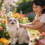 Cat Collar, Pack of 2 Summer Kitten Collars-Cute Lime and Strawberry Pendants-Breakaway Kitty Collars,Cat Collar with Bell, for Girl & Boy Cats