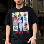 H-DEWALL Custom T Shirts Mineral Wash Tshirt Bootleg Rap Tee Customized Gifts for Boyfriend Birthday Shirts Tops for Women