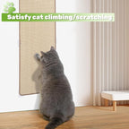 Natural Sisal Cat Wall Climbing Carpet, Wall Scratcher Carpet Mat Pad, Cat Climbing Wall, Tall Scratching Post, Wall Floor Couch Sofa Protector, Scratching Pad for Indoor Cats （78.7" Lx15.7 W, 1PC）