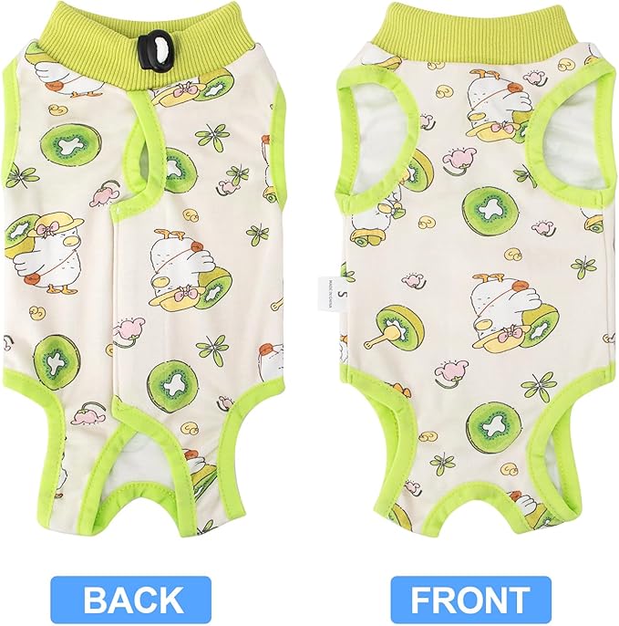 Cat Recovery Suit Female, Breathable Cat Onesie After Surgery Female for Abdominal Wounds or Skin Diseases, Surgery Recovery Suit Kitten Onesie After Spay Wear Anti Licking