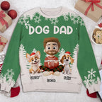 Wrappiness A Girl And Her Dog Christmas Sweatshirt - Cozy Unisex Fit Custom Shirt - Cute for Women Pet Lovers