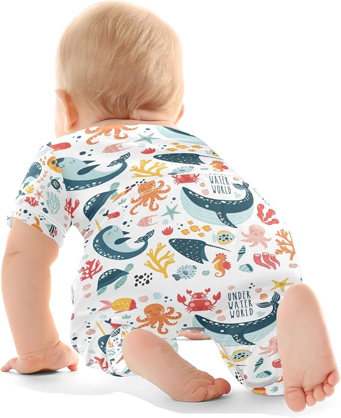 Baby Clothes Set Infant Bodysuits Pants Sets 0-24M For Boys Girls