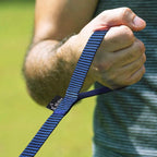 Hi Kiss Dog/Puppy Obedience Recall Training Agility Lead - 15ft 20ft 30ft 50ft 100ft Training Leash - Great for Training, Play, Camping, or Backyard(20ft,Black_Blue)