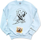 Custom Sweatshirts Design Your Own Personalized Sweatshirt For Women Gift For Dog Owner Dog Lovers for Christmas