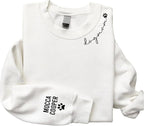 Personalized Dog Mom Sweatshirt, Custom Pet Name Sweater for Women, Dog Lover Gift, Cute Pet Apparel