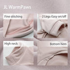 Fleece Sphynx Cat Clothes Soft Hairless Cat Clothes Pullover Cat Sweater for Chihuahua All Season Light and Warm Kitten Cloth for Cats Only Puppy Clothes Small Dog Sweater (Pink, L)