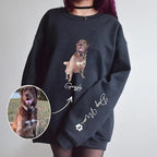 CHIARA CONTI11 Custom Dog Hoodie, Custom Pet Gifts, Custom Dog Shirt, Custom Dog Sweatshirt, Valentine's Day Gift
