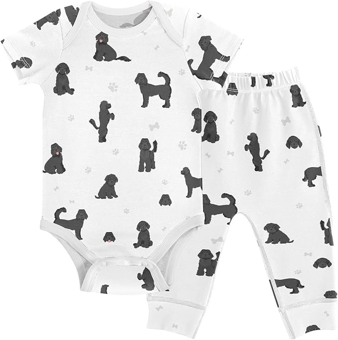 Baby Clothes Set Infant Bodysuits Pants Sets 0-24M For Boys Girls